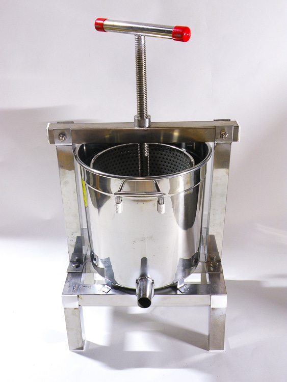 Stainless Steel Wax Press