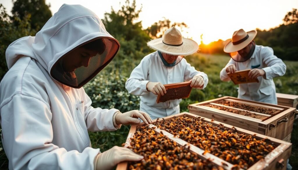Beekeeping experience progression