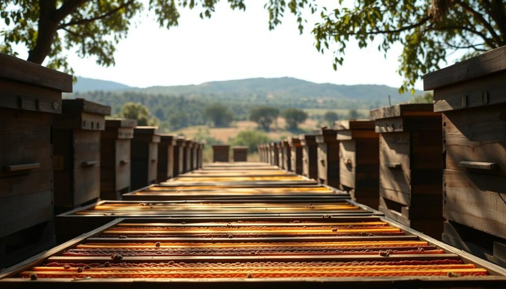 Beekeeping hives and frames Australia