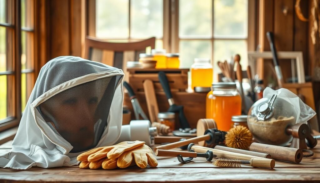 Essential beekeeping tools and accessories