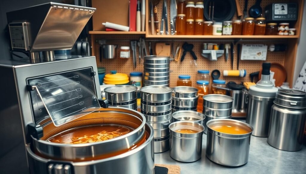 honey extraction equipment